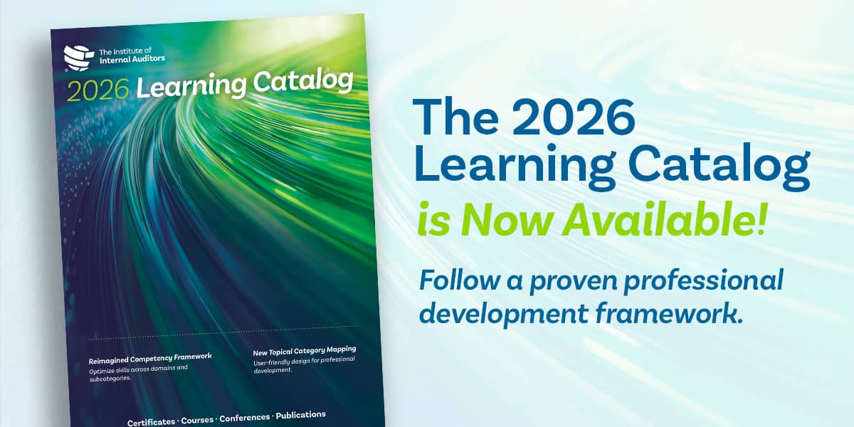 2026 IIA Learning Catalog
