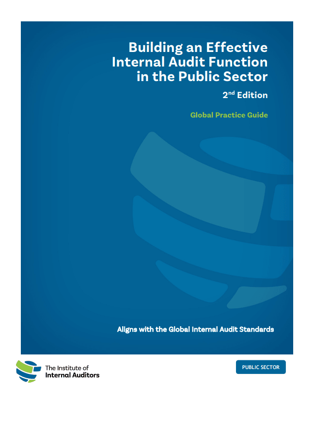 Global Practice Guide: Building an Effective Internal Audit Function in the Public Sector, 2nd Edition