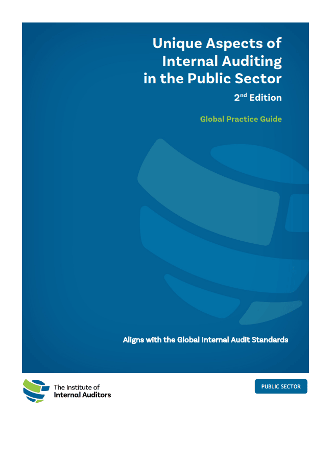 Global Practice Guide: Unique Aspects of Internal Auditing in the Public Sector, 2nd Edition